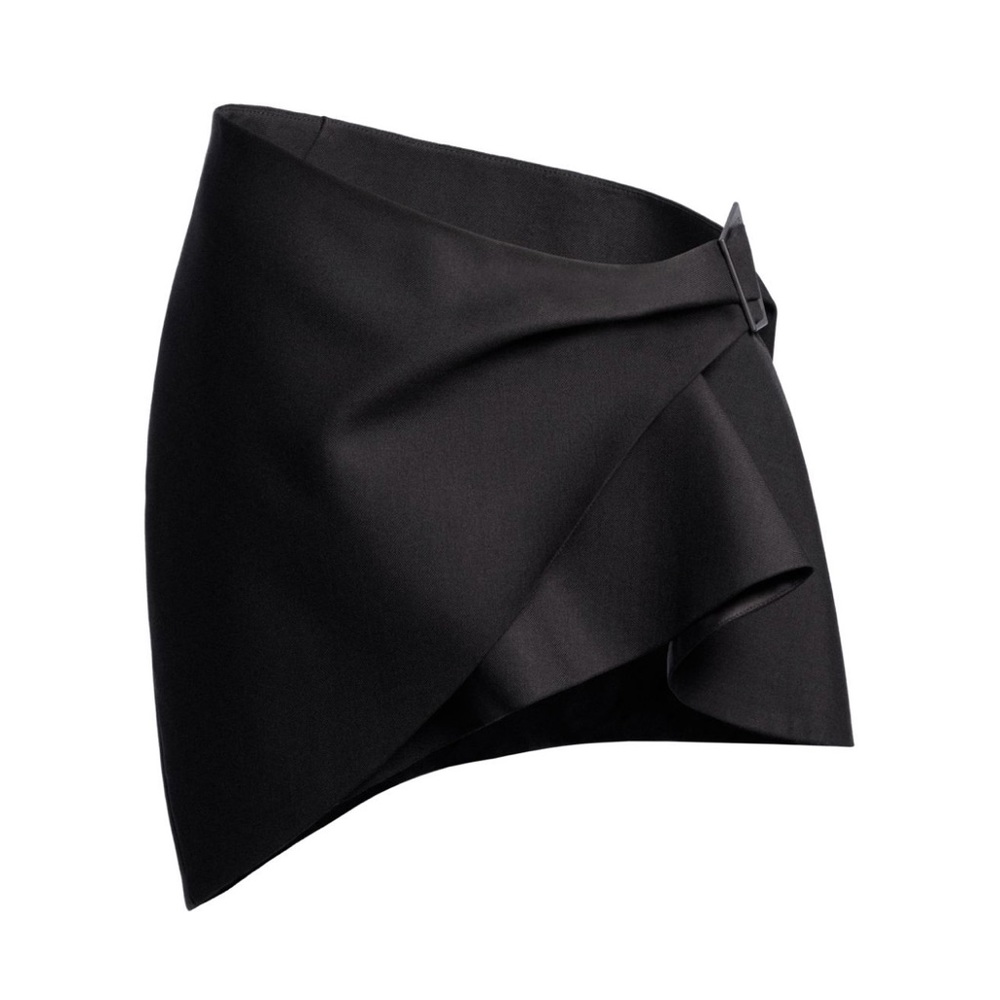 Mugler wool mini skirt 16